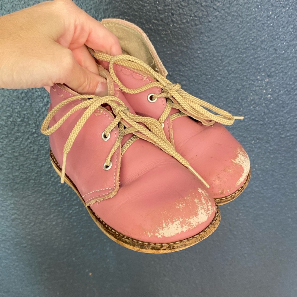Mon Petit Oxford lace up shoes